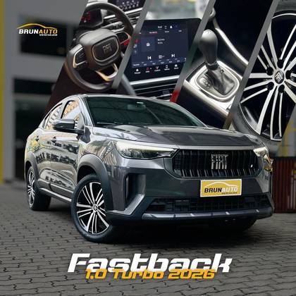 FIAT FASTBACK 1.3 TURBO 270 FLEX LIMITED EDITION AT6 FIAT FASTBACK 1.3 TURBO 270 FLEX LIMITED EDITION AT6